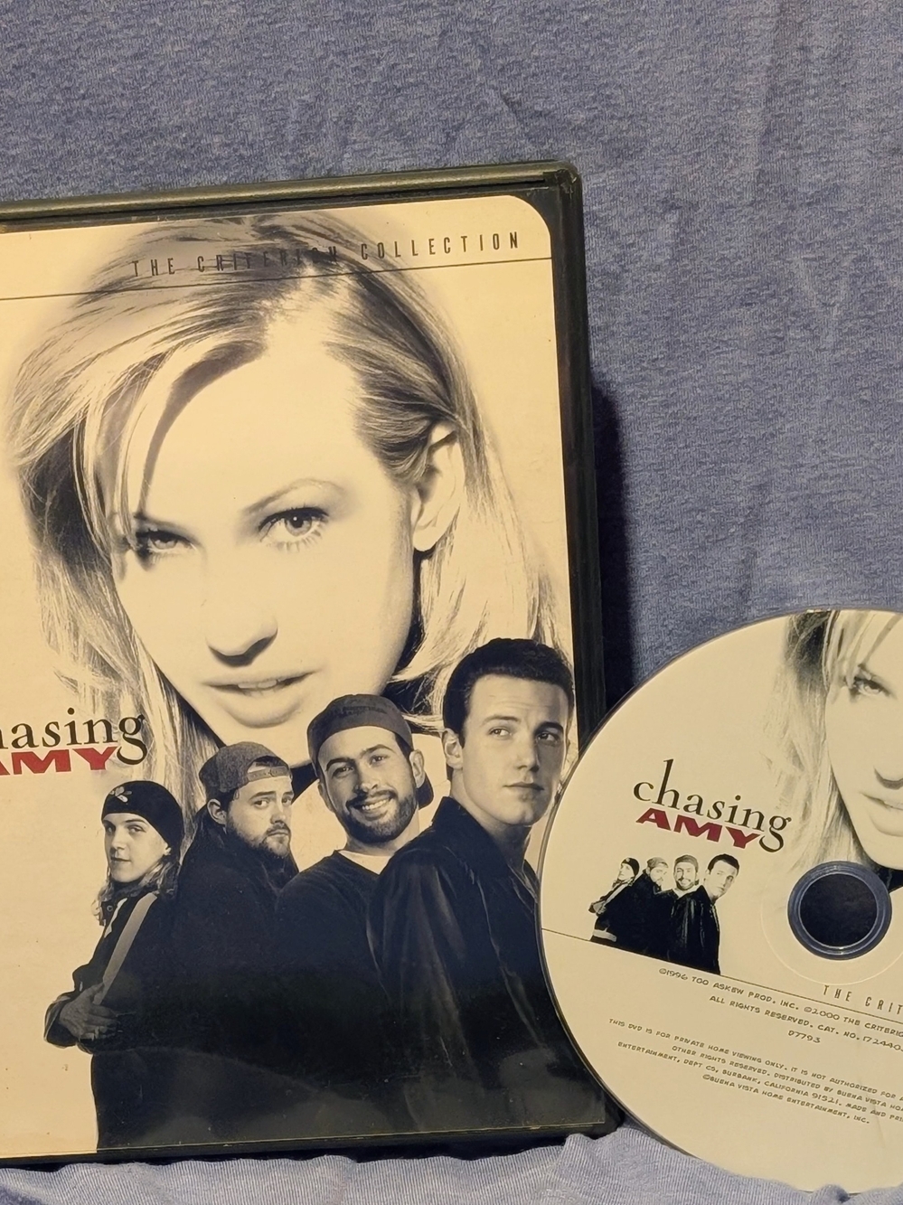 Chasing Amy DVD - Black & White Cover